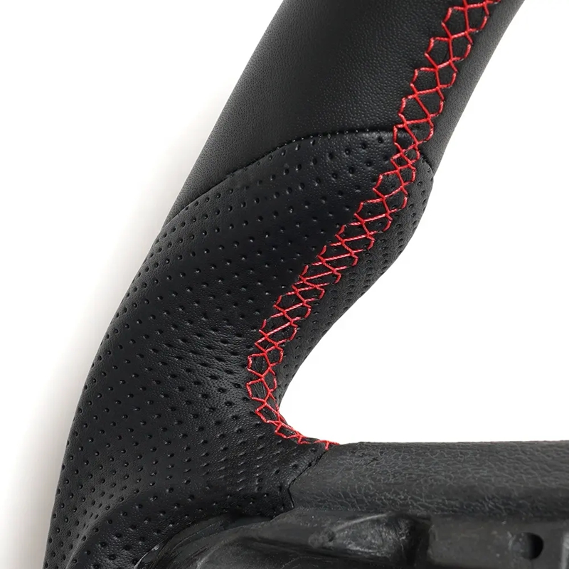 Custom Glossy black carbon fiber Leather Steering Wheel for Ford 2015-2020 F150 Raptor Ranger F250 F350 F450