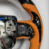 Dodge Charger Challenger SRT R/T T/A 392 Demon 170 Hellcat 2013-2023 Custom Real Carbon Fiber Steering Wheel with LED