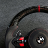 Wholesale F10 F20 F30 F32 F36 F80 F82 M3 M4 M Sport Carbon Fiber Leather Steering Wheel Sport Interior Steering Wheel
