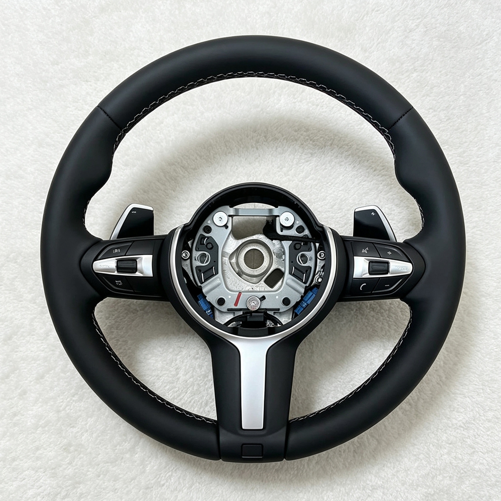 M Sport Car Steering Wheel BMW M3 M5 F10 F13 F15 F20 F22 F23 F30 F33 F34 X1 F48 X5 F15 X3 F25 F80 E90 E71 E84 Steering Wheel