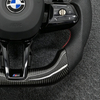 LED Car Steering Wheel Carbon Fiber Leather 5 Series 6 Series G20 G30 G40 M3 G80 M4 M1 M2 Car Accessories For BMW 3 Series