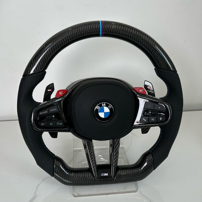 M Performance Steering Wheel for BMW G30 G31 G32 X3 G01 X4 G02 M2 G87 M3 G80 M4 G82 G42 G20 LCI M5 F90 G11