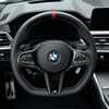 Heated Carbon Fiber Steering Wheel For BMW G30 G20 G01 G02 G05 G06 G07 M4 M5 F90 M8 X3M X4M X5M X6M F40 F44 F97 F98 F95 F96 Red