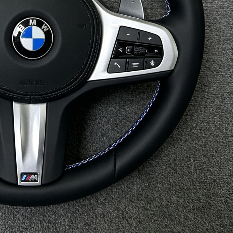 CS Alcantara Steering Wheel for BMW G30 G01 G20 G38 G28 G07 G37 G36 G06 G32 G05 G08 G14 G80 G82 F45 LCI M5 F90