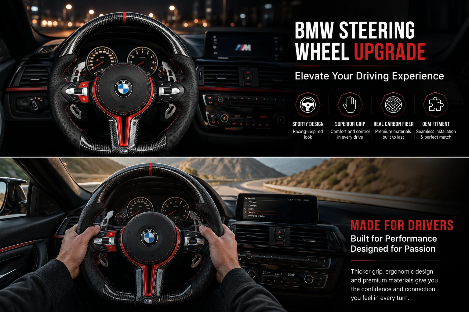BMW Steering Wheel Upgrade: Transform Your Driving Experience