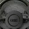 Full Stock Media Cruise Buttons Reserved On Audi C8 Carbon Steering Wheel JIONX