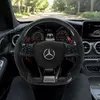 Alcantara And Carbon Fiber Steering Wheel for Mercedes-AMG W204 W205 W212 W213 W176 W166 W207 W218 W222 W253 W172 W463 GLE G63 C63