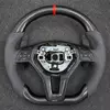 Alcantara and Carbon Fiber Steering Wheel for Mercedes-AMG A-Class, C-Class, E-Class, CLA, and CLK