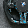 Carbon Fibe Leather Car Steering Wheel for BMW F30 F10 F15 F36 F20 F22 F25 F32 M3 M5 E60 E70 E90 E91 M Sports Steering Wheel