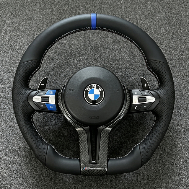 Carbon Fiber Sport Steering Wheel for BMW F10 F07 F30 F80 F82 E60 E90 E92 F01 F11 F20 F22 F31 X5 F15 X6 E70 E71 F16 M3 M5 M6
