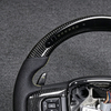 F250 F350 F450 23+ Truck Parts Truck Interior Accessories Racing Style Custom Real Carbon Fiber Steering Wheel