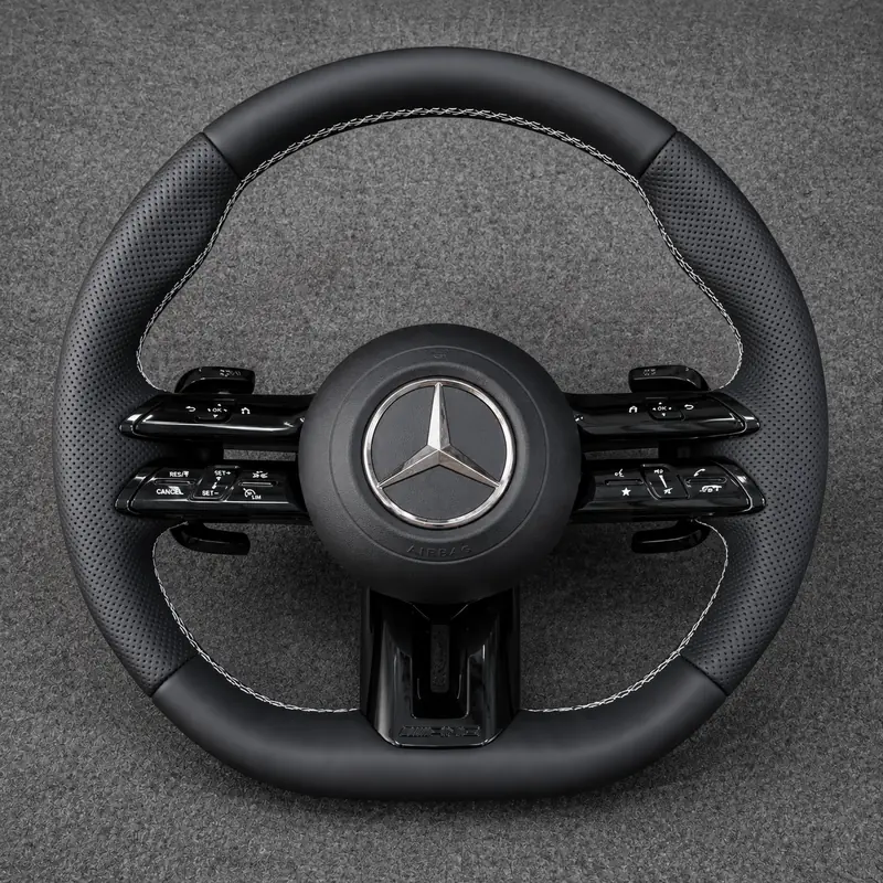 Benz A B C E S GLC GLE GLS 2003-2026 W203 W204 W205 W206 W211 W212 W213 W214 Nappa Alcantara Custom Dragonfly Wheel -JIONX