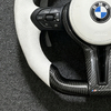 BMW F10 F30 E46 E60 F15 F90 F80 G20 G30 M3 M4 M5 Leather Forged Carbon Sport Steering Wheel