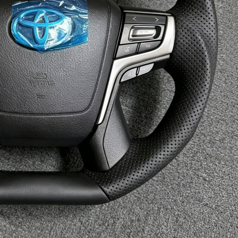 Custom Carbon Fiber Alcantara Carbon Fiber Steering Wheel toyota Supra A90 Gr Mk5 Spoiler G80 2019 2021 2025 Plug and Play