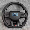 Toyota camry trd corolla A90 Gr86 Mark X Prado 120 Hilux N80 N70 Fortuner Wood Carbon Fiber Leather Steering Wheel Volante