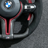 BMW F30 F20 F48 M3 F80 F25 E90 E87 X5 E70 F01 F10 Steering Wheel Black Perforated Leather Sport Upgrade Modify Accessories