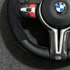 Leather Sports Steering Wheel Alcantara Handle Suitable for BMW F01 F06 F10 F11 F12 F20 F21 F22 F25 F26 F30 F31 F32 F33