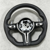 M Series Leather Steering Wheel For BMW M3 M5 F20 F22 F23 F30 F33 F34 X1 F48 X5 F15 X3 F25 F80 E90 E70 E84 With Paddles