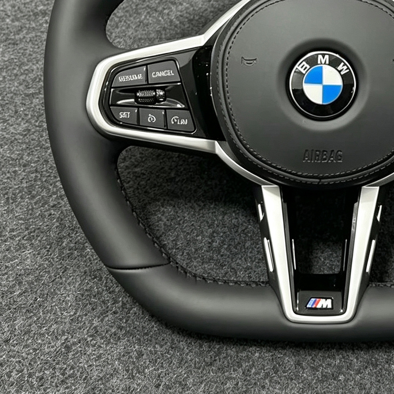BMW Alcantara Sport Car Steering Wheel for BMW G20 G22 G30 G31 M2 G87 M3 G80 M4 G82 G42 M5 F90 F80 F82 F95 X3M F97 M340i M440i