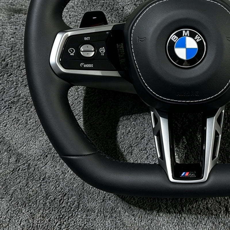 LED Car Carbon Fiber Steering Wheel For BMW G30 G20 G01 G02 G05 G06 G07 M4 M5 F90 M8 X3M X4M X5M X6M F40 F44 G11 G12